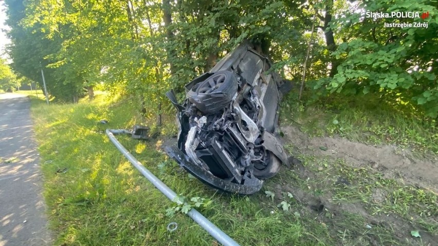 BMW wypadek Jastrzębie- Zdrój